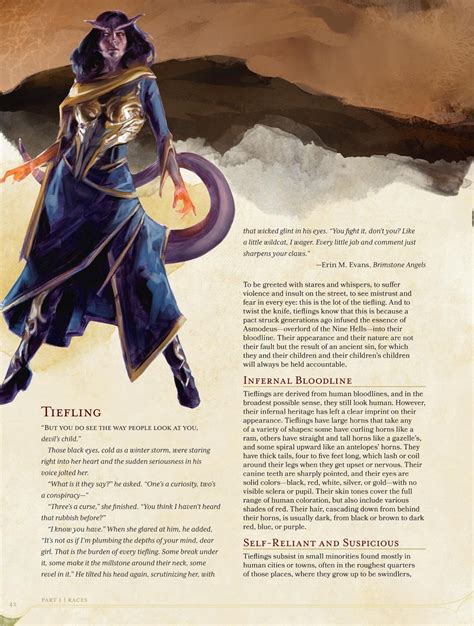 [5e] Tiefling Spoiler from PHB : r/DnD