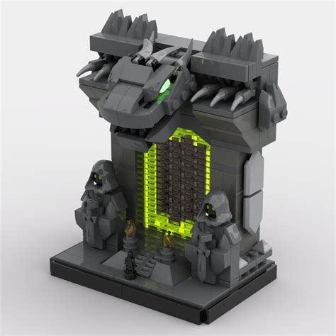 Lego® Custom Instructions Warcraft's Dark Portal