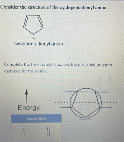 Solved Consider the structure of the cyclopentadienyl anion. | Chegg.com