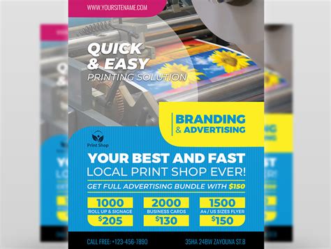 Advertising Printing Services Flyer | ubicaciondepersonas.cdmx.gob.mx