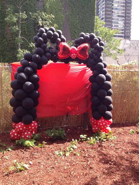 Mickey Mouse Balloon Arch | Minnie Party Balloons