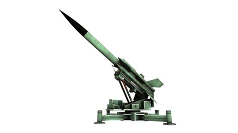 1/48 Scale Bristol Bloodhound Missile & Launch Pad 3D Printed Model ...