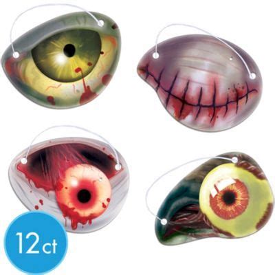 Zombie Eye Patches 12ct | Zombie eyes, Eyepatch, Halloween supplies
