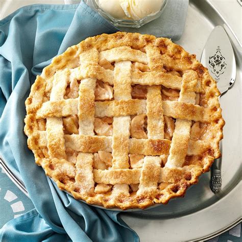 Lattice-Topped Apple Pie Recipe: How to Make It | Taste of Home