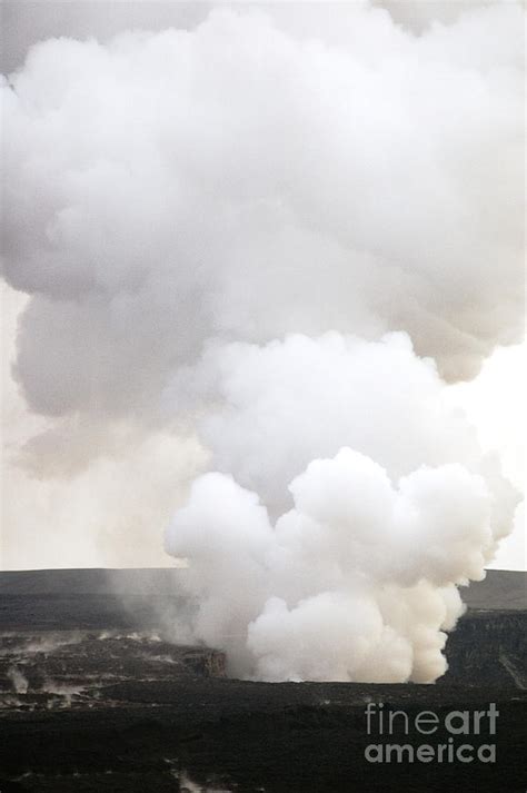 Halemaumau Crater Photograph by Mary Van de Ven - Printscapes - Fine ...