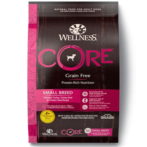 Wellness CORE Small Breed Adult Dog Food, 12 lbs. | Petco Store