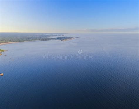 Aerial View of Seashore with Beach, Lagoons and Coral Reefs. Coastline with Sand and Water ...