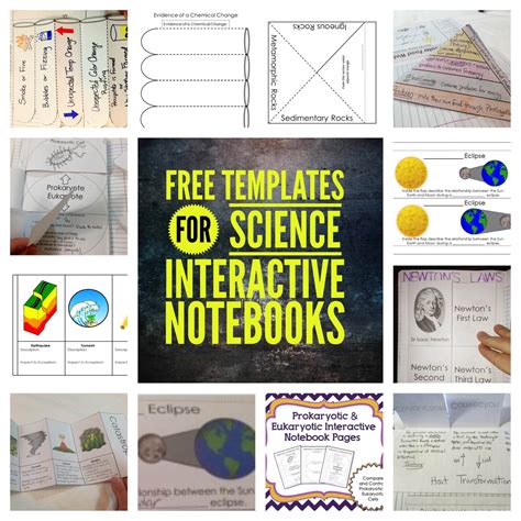 Free Science Interactive Notebook Printables - Printable Templates