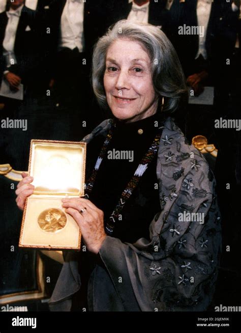 Nadine Gordimer, 1991 Nobel Prize of Literature laureate Stock Photo - Alamy