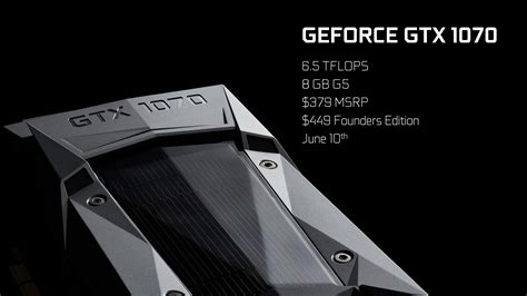 Ecco i primi benchmark di NVIDIA GeForce GTX 1070