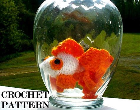 Crochet Goldfish PATTERN - Etsy