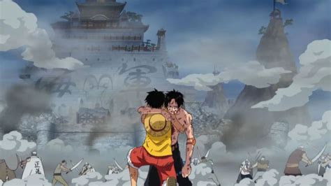 One Piece: Ace Dies in 483rd Episode! Fire Fist Fall into Luffy's Arms After He Gets Punched by ...