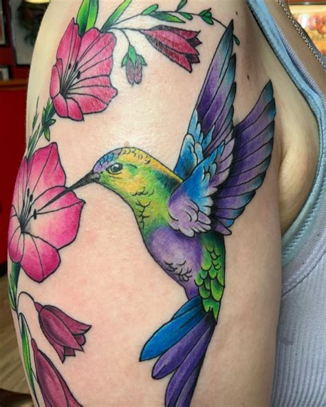 27 Hummingbird Tattoo Ideas in Various Styles