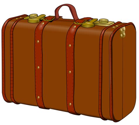 Suitcase Clip Art Free Transparent HQ PNG Download | FreePNGImg