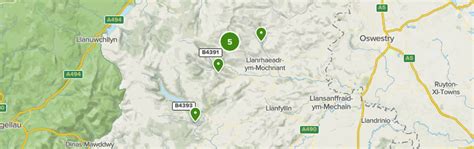 Best walking trails in Llanfyllin, Powys | AllTrails