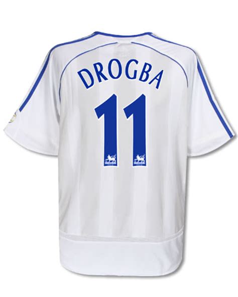 Drogba Adidas 06-07 Chelsea away (Drogba 11) Football Kit - review ...