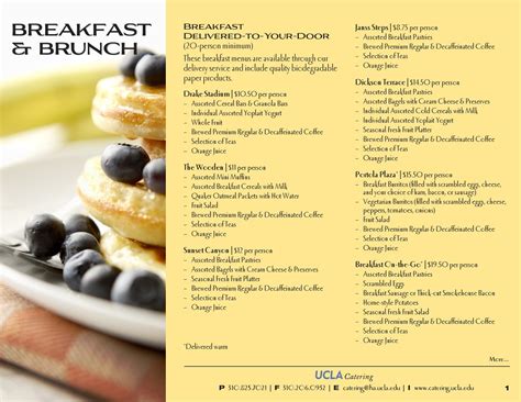 UCLA Catering - Complete Menu Collection by UCLA HHS Marketing - Issuu