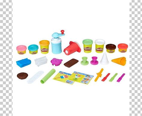 Play-Doh Ice Cream Cones Kitchen Creations Frozen Treats Toy PNG ...