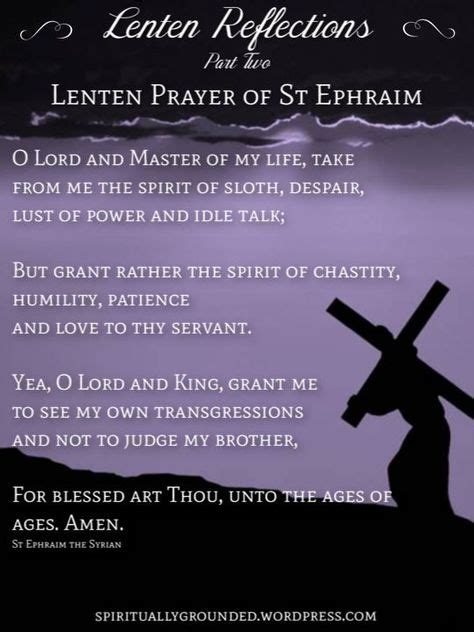 Lenten Reflections-Part Two | Lent prayers, Lenten season quotes, Lenten