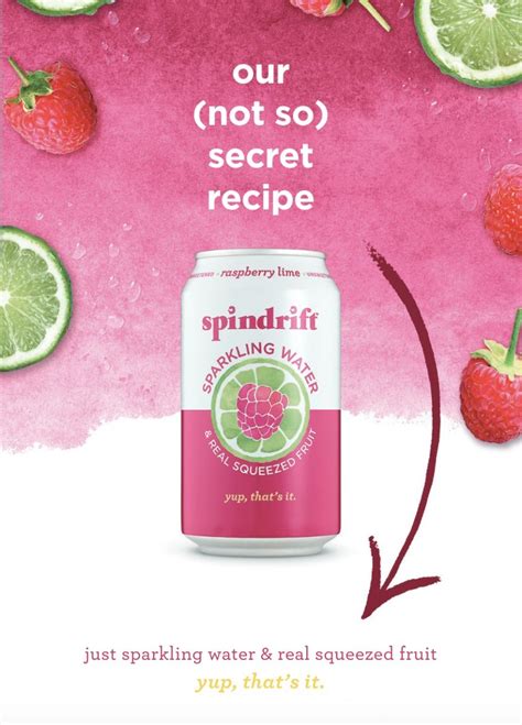 Spindrift - "Our (Not So) Secret Recipe