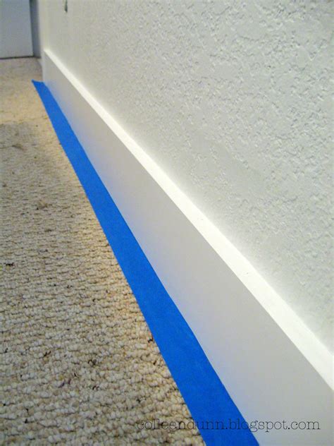 ...One More Thing: Painting Baseboards with Carpet