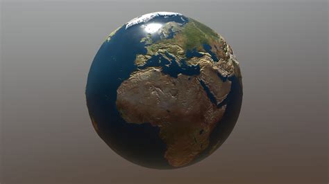 Earth - Download Free 3D model by Digital3dWorld (@zisisbad) [36ac223] - Sketchfab