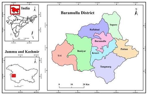 Location of Study Area (Baramulla) | Download Scientific Diagram