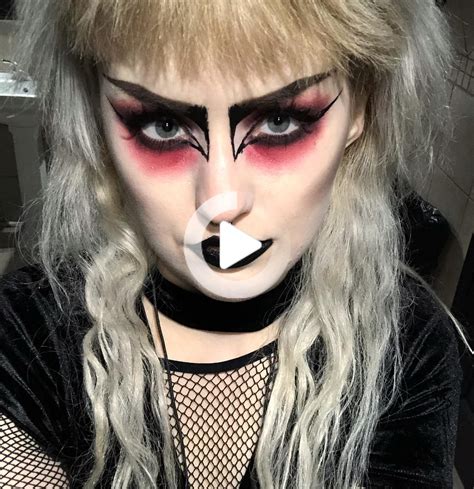 Trad goth meikki on minun mennä. #makeup #kauneus | Punk makeup, Goth ...