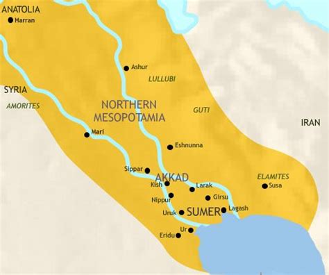 تمدن بین النهرین Mesopotamian civilization | تاریخ شهر و شهرسازی | شهر اور
