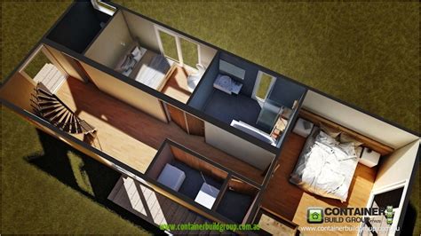 2 40 Foot Shipping Container Home Floor Plans - House Design Ideas