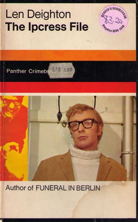 The Ipcress File, Panther Books, 1964 | Best book covers, The ipcress file, Cool books