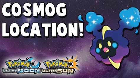 How to get Cosmog (#387) in Pokemon Ultra Sun and Ultra Moon Location - YouTube