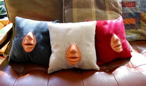 Weird Kissing Pillows Teaches Lonely People How to Make-Out | Pillows ...