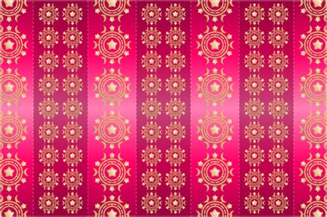 Dark pink traditional wallpaper | Public domain vectors