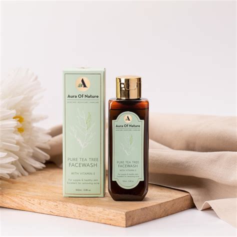 Pure Tea Tree Face Wash Online in India | Aura by Nature