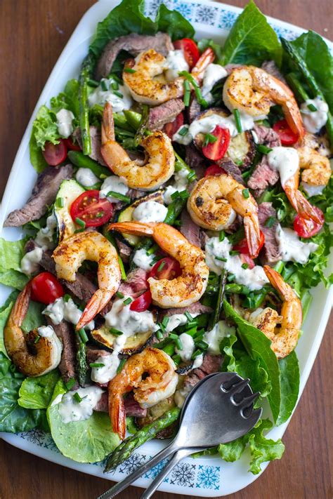 Surf & Turf Salad (Paleo, Whole30, Gluten-free) | Irena Macri