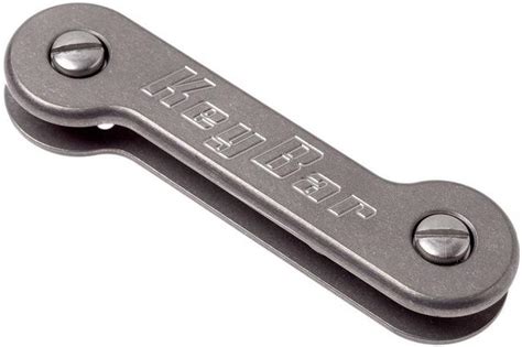 KeyBar titanium, grey | Advantageously shopping at Knivesandtools.dk