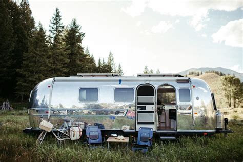 Airstream travel trailer renovated into 170-square-foot roving home ...