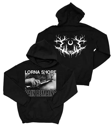 Lorna Shore Hoodies - Lorna Shore Merch Pain Remains Pullover Hoodie ...