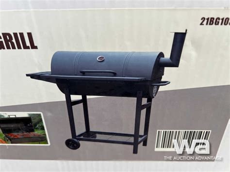 Charcoal Barrel BBQ Grill