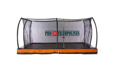 Jump Power In-ground Rectangular Trampoline 10ft x 7.5ft