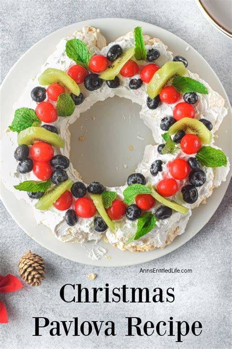 Christmas Pavlova Recipe