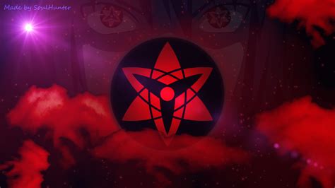 Mystic Mangekyō Sharingan HD Wallpaper