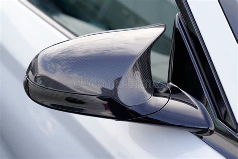 Close-up View of Exterior Sport Car Side Mirror Stock Image - Image of ...