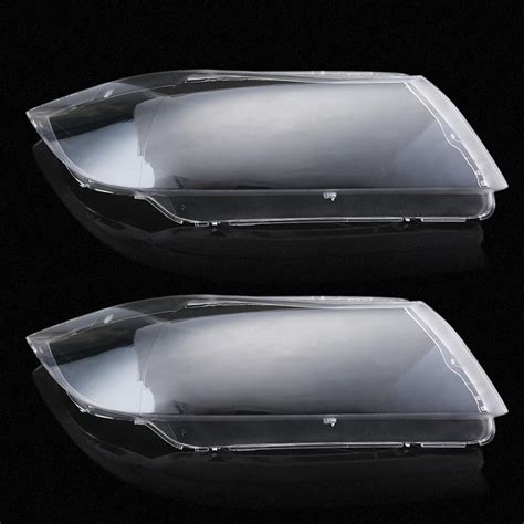 Car Styling Left&Right Headlight Lens Cover for BMW Headlight Lense ...