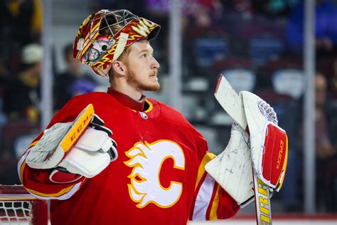 Calgary Flames continue the game of musical chairs between the pipes ...