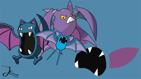 Zubat evolution background/wallpaper by Jaceymon on DeviantArt