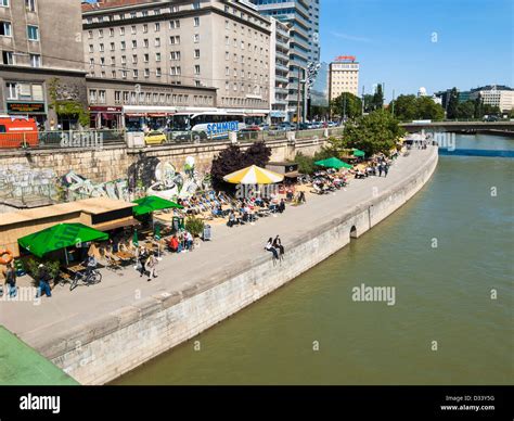 Danube river, Vienna Stock Photo - Alamy