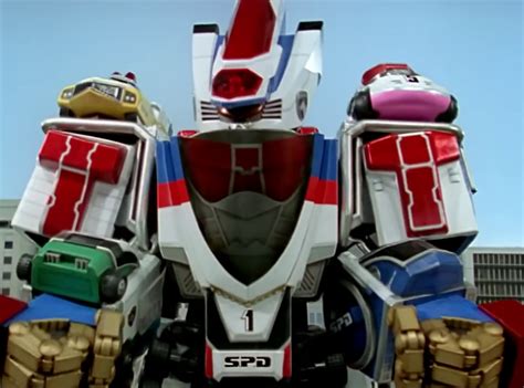 Power Rangers Spd Megazord Red