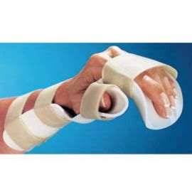 Preformed Resting Pan Mitt Splint- Resting Hand Splint - Hand Splints for Stroke Patients - Fu ...